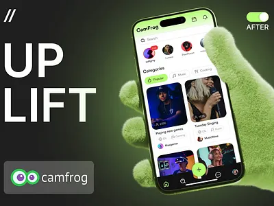 Social Media Mobile iOS App Redesign android app app design app design concept app design template app interface dashboard dashboard design design ios mobile mobile app mobile ui online product design redesign social media ui uplift ux