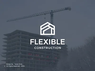 Flexible Property Logo, logo design brand identity brand logo branding building logo business logo company logo construction logo estate logo home logo house logo logo logo design logo mark modern logo mortgage logo property logo real estate logo realty logo rent logo sold