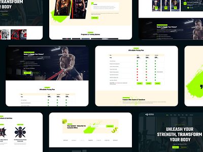 🔥 Georgia Fitness – Power Up Your Digital Presence animation branding design graphic design illustration logo motion graphics ui ux vector