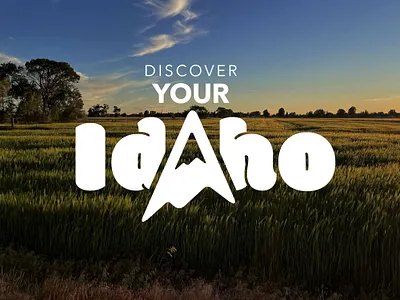 Discover Your Idaho Destination Branding brand brand identity branding design destination branding destination logo graphic design idaho logo logo design tourism tourism branding tourism logo
