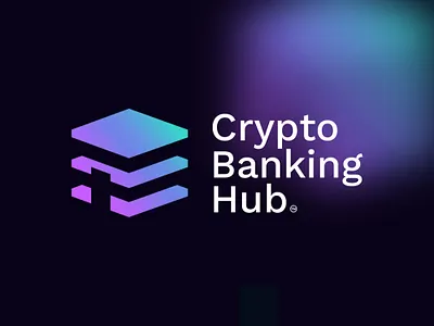 Crypto Banking Hub Logo Design (Color Logo) brand brand identity branding crypto crypto branding crypto logo design design graphic design logo logo design saas tech