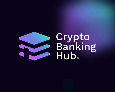 Crypto Banking Hub Logo Design (Color Logo) brand brand identity branding crypto crypto branding crypto logo design design graphic design logo logo design saas tech