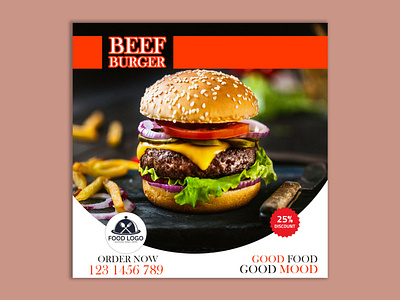 Beef Burger Banner