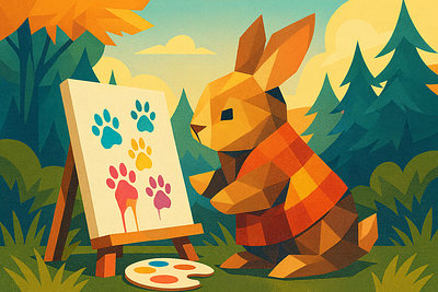 The Painter’s Paws