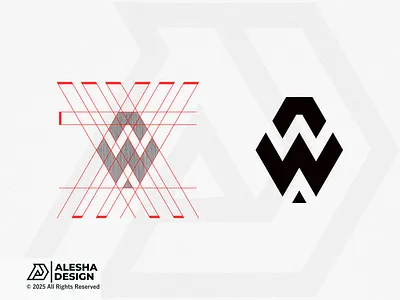 Awesome Windbreaker Logo For Sale a logo aw logo awesome branding design dribbble emblem graphic design icon illustration initial initials inspirations logo mark minimalist monogram logo vector w logo windbreaker