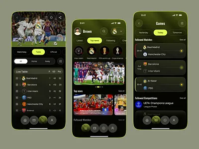 Football Live , Scores & Streaming App app betting football football app football app ui football live app interactive sports app live live match streaming live sports streaming live stream live streaming app livescores mobile real time score ui soccer app design sports sports betting sports stats app ui