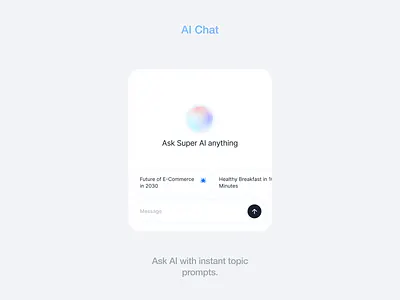 UI Spotlight: AI Chat aidesign aifigma aiui aiux figmadesign headstartui premiumui productdesign uidesign uxdesign