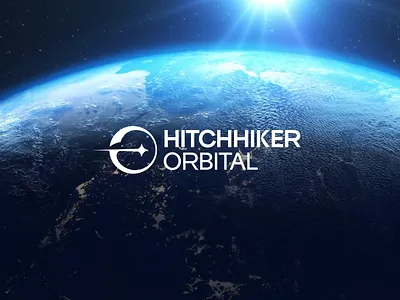 Hittchhiker Orbital : Pioneering the Future of Space Technology animation brand identity branding graphic design icon imagine geometric logo logo design logo mark minimal modern motion motion graphics space spacex technology typeface ui visual identity