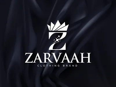 Clothing Brand "Zarvaa adobe illustrator adobe illustrator cc apparel logo boutique brand identity branding clothing brand clothing logo custom logo fashion branding fashion logo graphic design logo design luxury brand minimalist logo modern logo streetwear typography visual identity