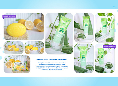 Body care Photography aloevera bodycare lemon lightroom photography photoshop scrub soap
