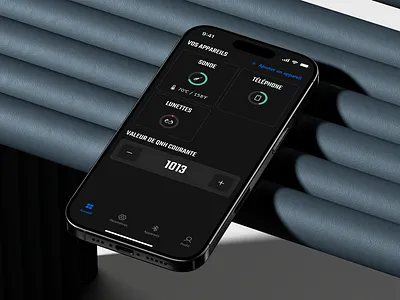 Aviation app airplane app avioation blue control dark darkmode glass mobile app plane sky