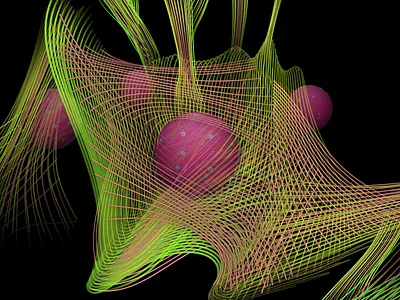 Cytoskeleton - Stress Fibers adobe illustrator illustration microbiology noai science scientific illustration vector