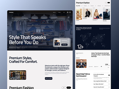 e-Commerce Clothing Business Website Design business website clothing business clothing fashion clothing website clothingbrand ecommerce website elegant website design fashion website fashionstore figma to webflow figma to wordpress figma website design lifestylebrand modern web design shopify web design shopify website shopifydesign website designer website mockup website template