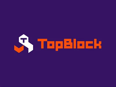 TopBlock Brand Identity animation banner block brand designer brand identity branding building toy cube graphic designer lego logo logo designer logo for sale logo maker minimalism minimalistic t toys typography website