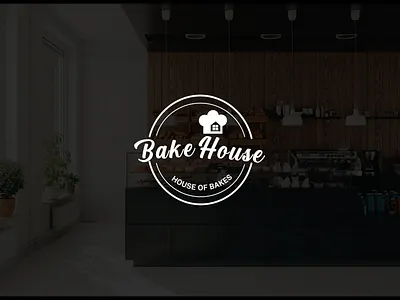 Bake House Logo Design bake house bakery design bakery logo bakerybranding batch logo cakelove packaging design script font logo sweet sweettreats vintage logo style