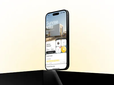 Aura Estates - Real Estate Mobile App ai ai design app design design landlordmanagement minimal minimalist mobile app modern modernui product design propertymanagement realestateapp smarthome tenantmanagement trendy ui design ui ux ux design vivasoft