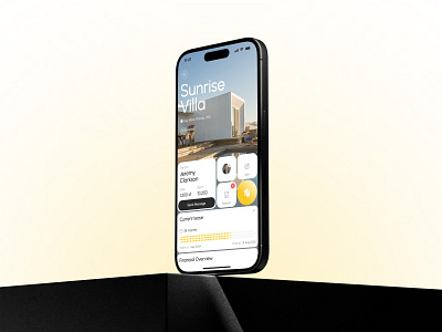 Aura Estates - Real Estate Mobile App ai ai design app design design landlordmanagement minimal minimalist mobile app modern modernui product design propertymanagement realestateapp smarthome tenantmanagement trendy ui design ui ux ux design vivasoft