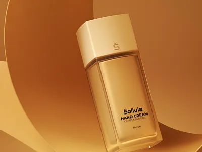 Solivie Hand & Body Cream branding graphic design logo