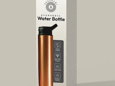 Packaging Design – Angorami Ayurvedic Water Bottle visualbranding