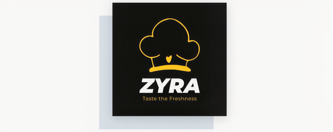 🍴 Modern Food Logo Design brand colors typography svg) usiness card packaging mockups