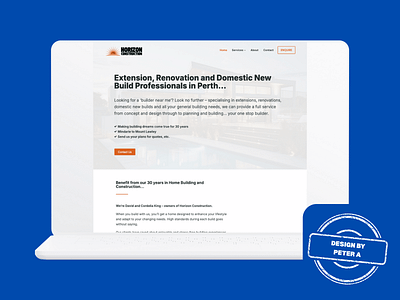 Logo and Website Design for Construction Business 3d canva logo design website design wordpress