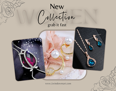 Elegant New Collection Advertisement add branding graphic design logo post design social post