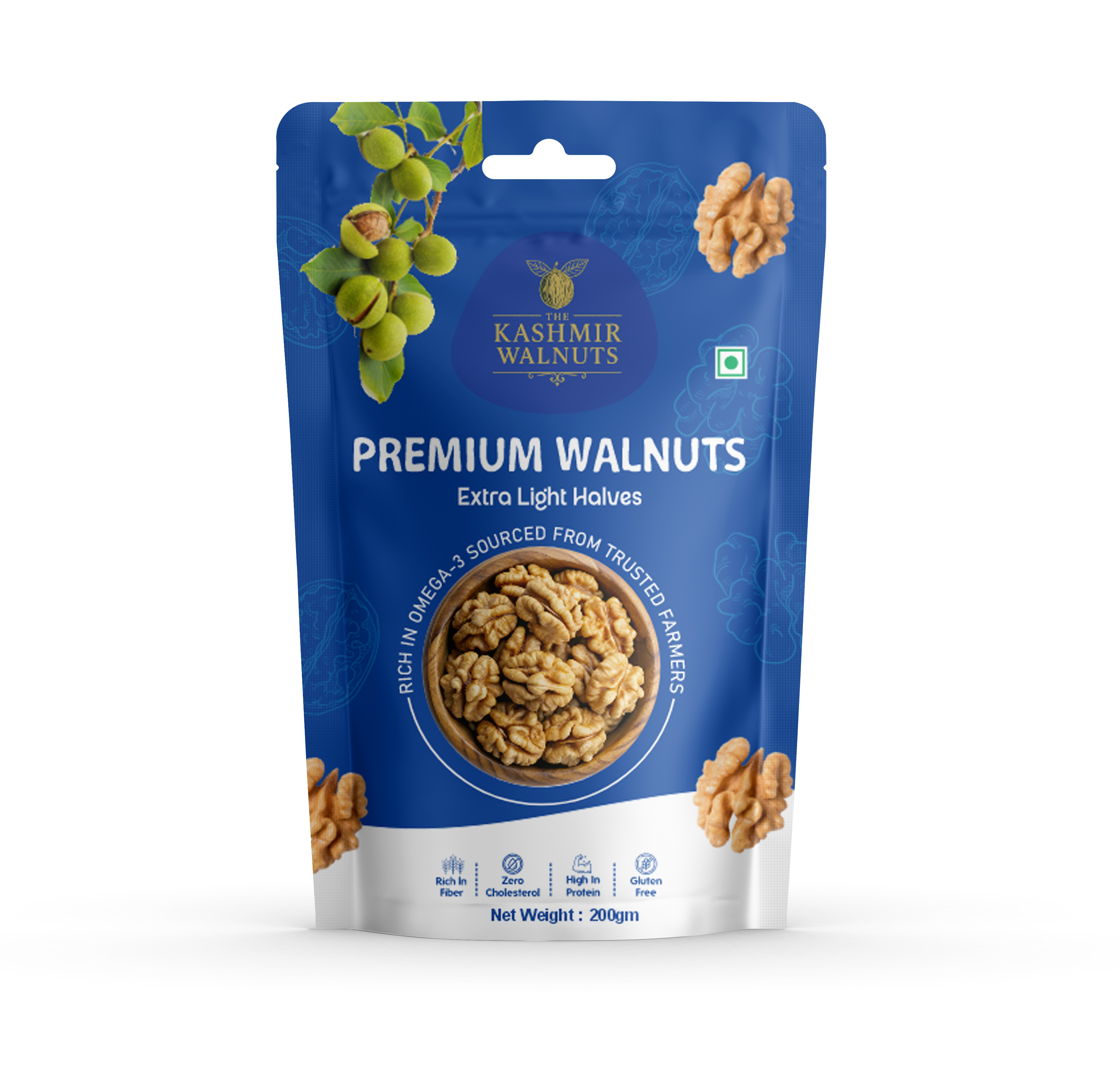 Walnuts Kernel Pouch Design box design brand design branding label design logo deisgn mockup mockup design mockup packaging packaging pouch design product design walnuts walnuts kernel pouch design. walnuts packaging walnuts pouch deisgn