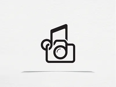 music photography logo branding creative logo logo logo design logo idea minimal logo music camera logo music logo music photography logo music wordmark logo photography camera logo photography logo wordmark logo
