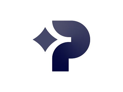 Minimal P Logo with Star Icon bold logo branding business logo creative logo custom logo design design gradient logo letter p logo logo logo designer minimal logo design minimalist logo modern branding modern logo monogram logo p p logo professional logo startup logo tech logo