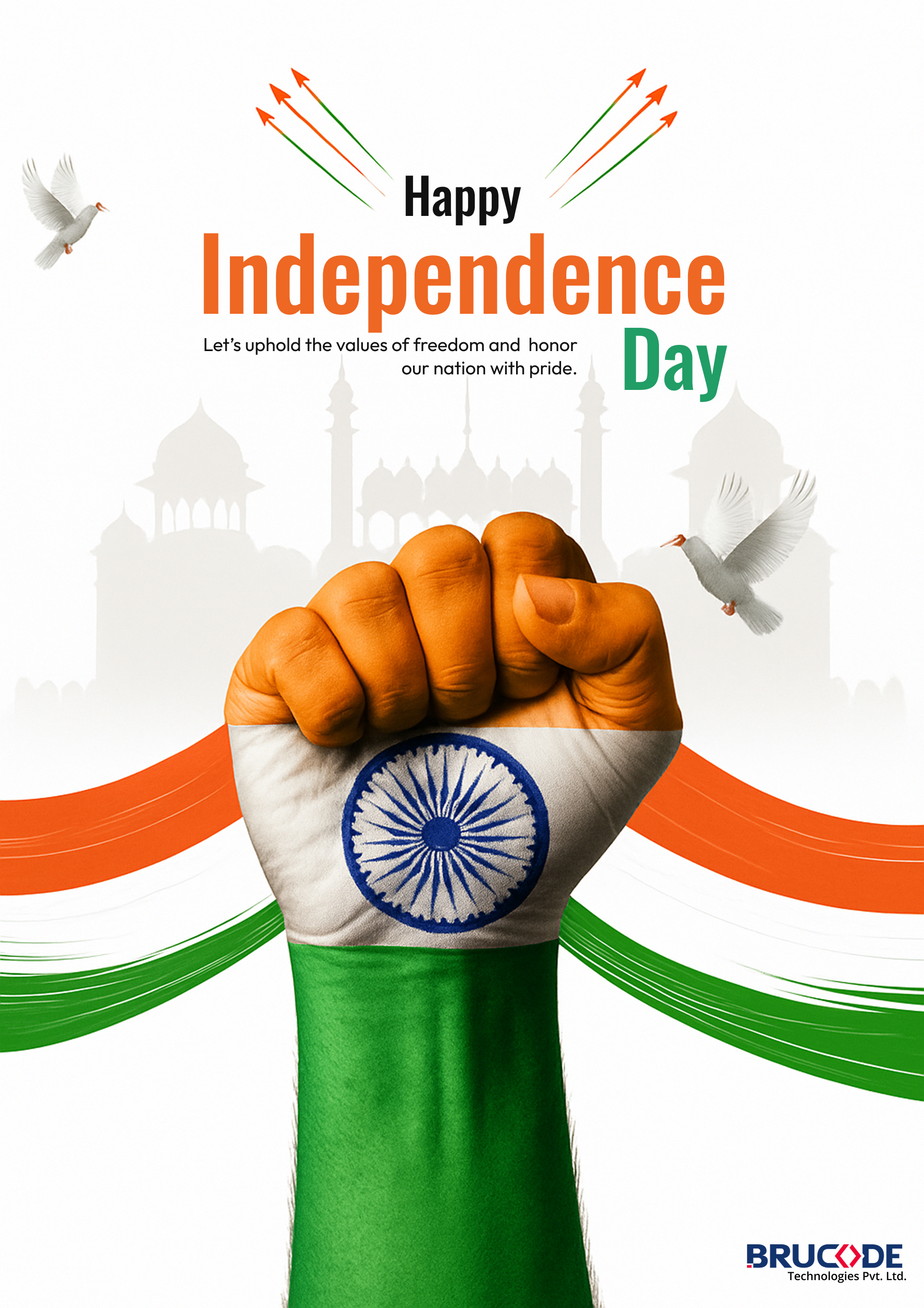 Social Media Posters For Independence day creative poster designs creativedesign design graphic design poster designs posters social media posters typography ui