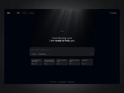 AI Chat Interface Design conversational ui