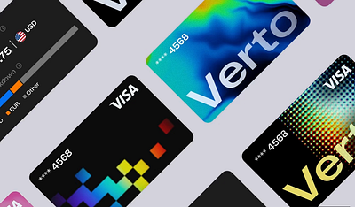 The Design Concept for Vibrant Banking Cards ✨ app banking branding cards design fintech genz modern productdesign ui ux