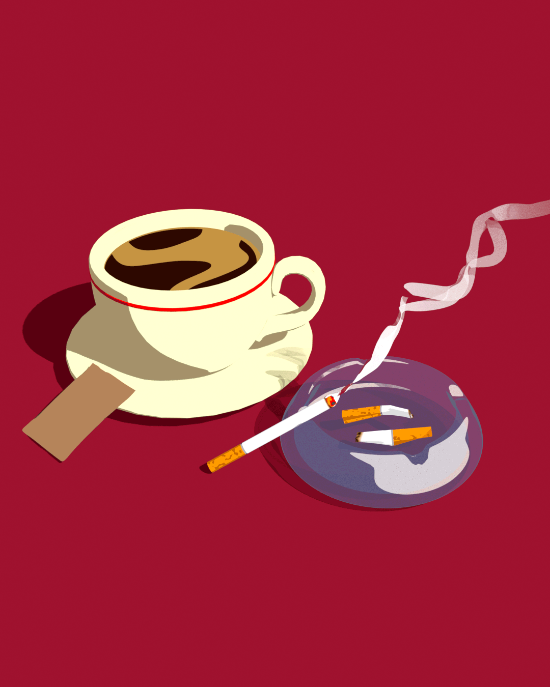Guilty pleasures 3d animation motion graphics