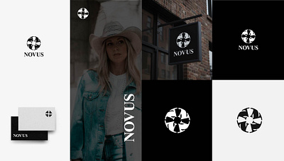 Novus Logo Design graphic design illustrator logo design