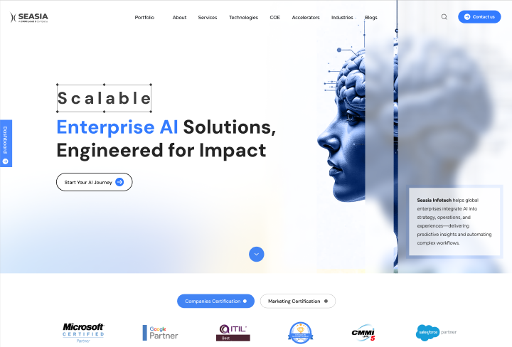 Seasia Infotech: Where UI/UX Meets Performance 3d animation branding graphic design logo ui