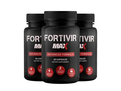 FORTIVIR MAX – Advanced Supplement Label Design brandidentity branding capsule packaging design designinspiration dietary supplement energy support graphic design graphicdesign health product design illustration packaging design supplement label