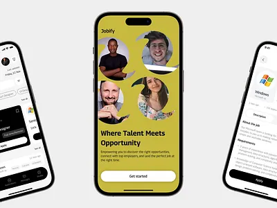 Jobilfy - Job App Design design interface ios job job app job application management app mobile mobile app mobileapp product design ui ui design uiux ux ux design