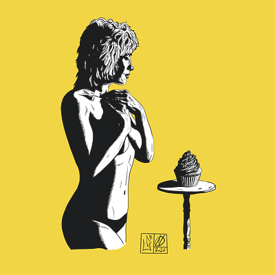Temptation | Comics Illustration art artwork comics design graphic design illustration ink minimal painting