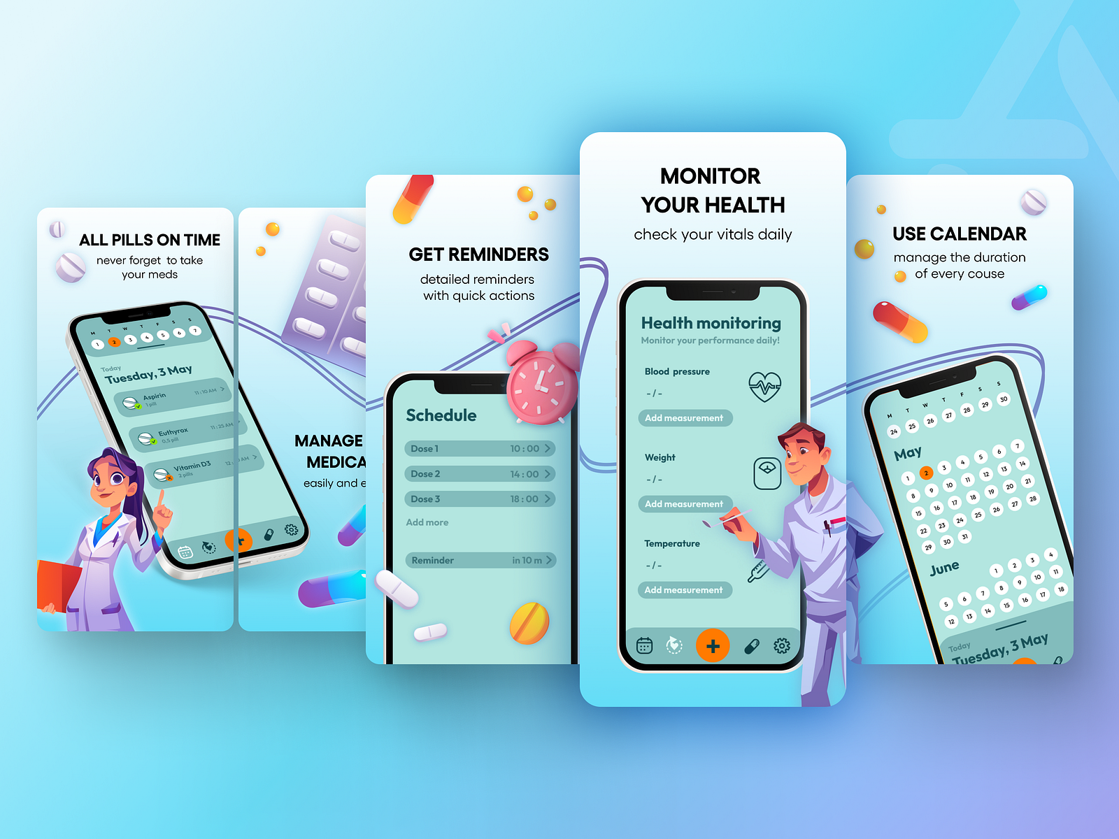 app-store-screenshots-medical-app-by-splitmetrics-agency-on-dribbble