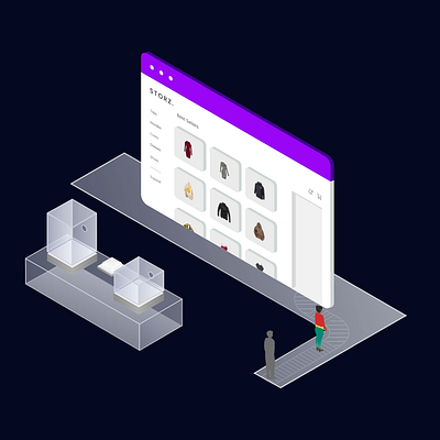 Hero Section Animation | Web Design | UI Elements 2d animation animation app design branding design graphic design her section illustration motion graphics online shop platform svg animation svgator ui ui animation uiux user interface web design