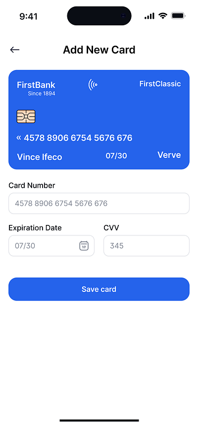 Checkout & Add new card checkout add card screen dailyui 002