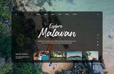 Creative Travel Website Design adobe figma photoshop travel ui web webdesign website webtemplate xd