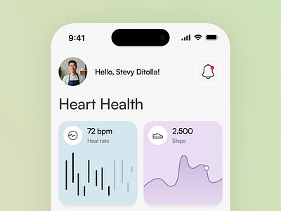 ☘️ Health Tracking App - Healthy Habits Made Simple activity activity app app app design design fitness health healthcare healthtech hippa mobile app mobile ui design mobile ux design ui ux wellness