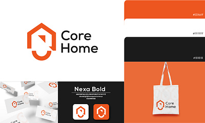 Core Home - Logo design, Branding