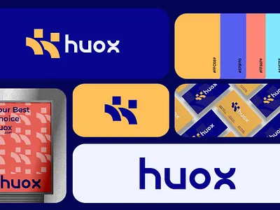 Huox - Logo design, Branding advertising beverage packaging brand design brand identity branding design graphic design logo