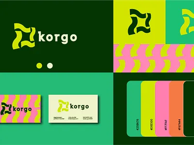 Korgo - Logo design, Branding advertising beverage packaging brand design brand identity branding design graphic design illustration logo