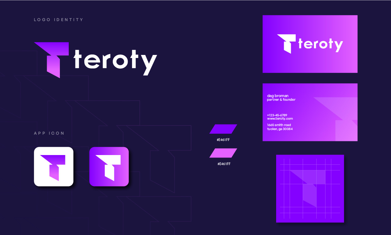 Teroty - Logo design, Branding