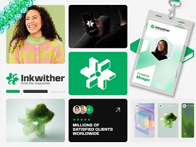 Inkwither - Logo Design brand identity design brandidentity branding business logo custom logo designsystem identity design logo expert logodesign professional logo rebranding visualidentity