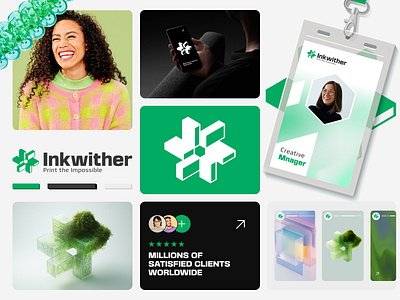 Inkwither - Logo Design brand identity design brandidentity branding business logo custom logo designsystem identity design logo expert logodesign professional logo rebranding visualidentity