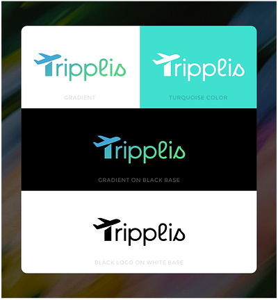Tripplis Logo mark: T letter brandidentity dribbbleshowcase logo logodesign minimal design traveldesign